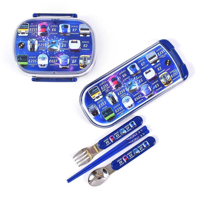 ランチグッズ 2点セット お箸 フォーク スプーン お弁当箱 遠足 おしゃれ 小学生 子供 キッズ 男の子 女の子 | ブランド登録なし | 01