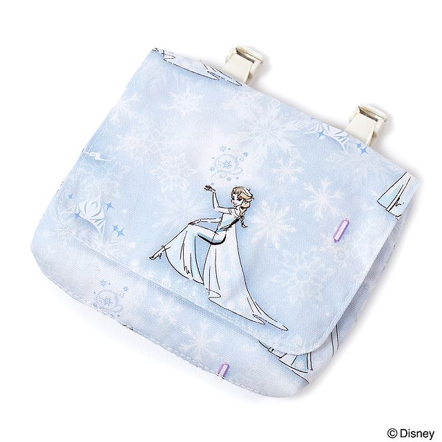 Disney（ディズニー） 移動ポケット 大 付けポケット アリエル エルサ