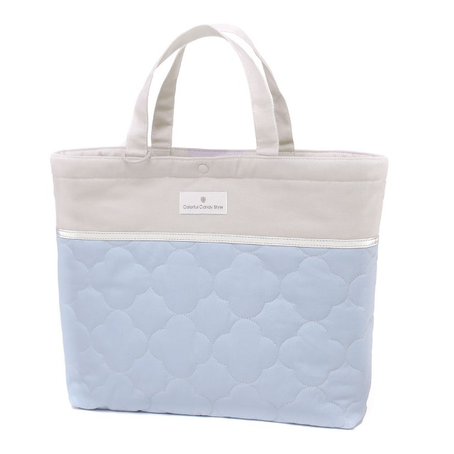 レッスンバッグ 【2026春モデル】 撥水/綿/キルティング・反射材付き お稽古バッグ トートバッグ おしゃれ かわいい 保育園 小学校 小学生 子供 キッズ 女の子 | COLORFUL CANDY STYLE | 11