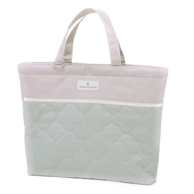 レッスンバッグ 【2026春モデル】 撥水/綿/キルティング・反射材付き お稽古バッグ トートバッグ おしゃれ かわいい 保育園 小学校 小学生 子供 キッズ 女の子 | COLORFUL CANDY STYLE | 12