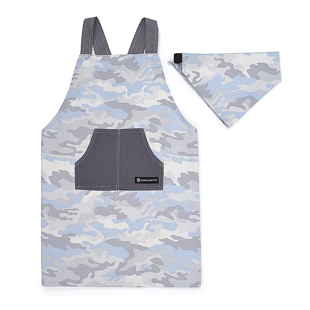 子どもバッククロスエプロン 100 120 お手伝い 調理実習 かっこいい 小学生 子供 キッズ 男の子 | COLORFUL CANDY STYLE | 05