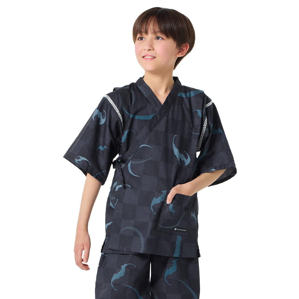 子ども 甚平 じんべい 人気柄ラインナップ 男の子 キッズ 110-150cm