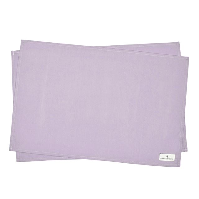 ランチョンマット 大 給食カバー テーブルカバー くすみ無地   おしゃれ かわいい 保育園 小学校 小学生 子供 キッズ 女の子 | ブランド登録なし | 01