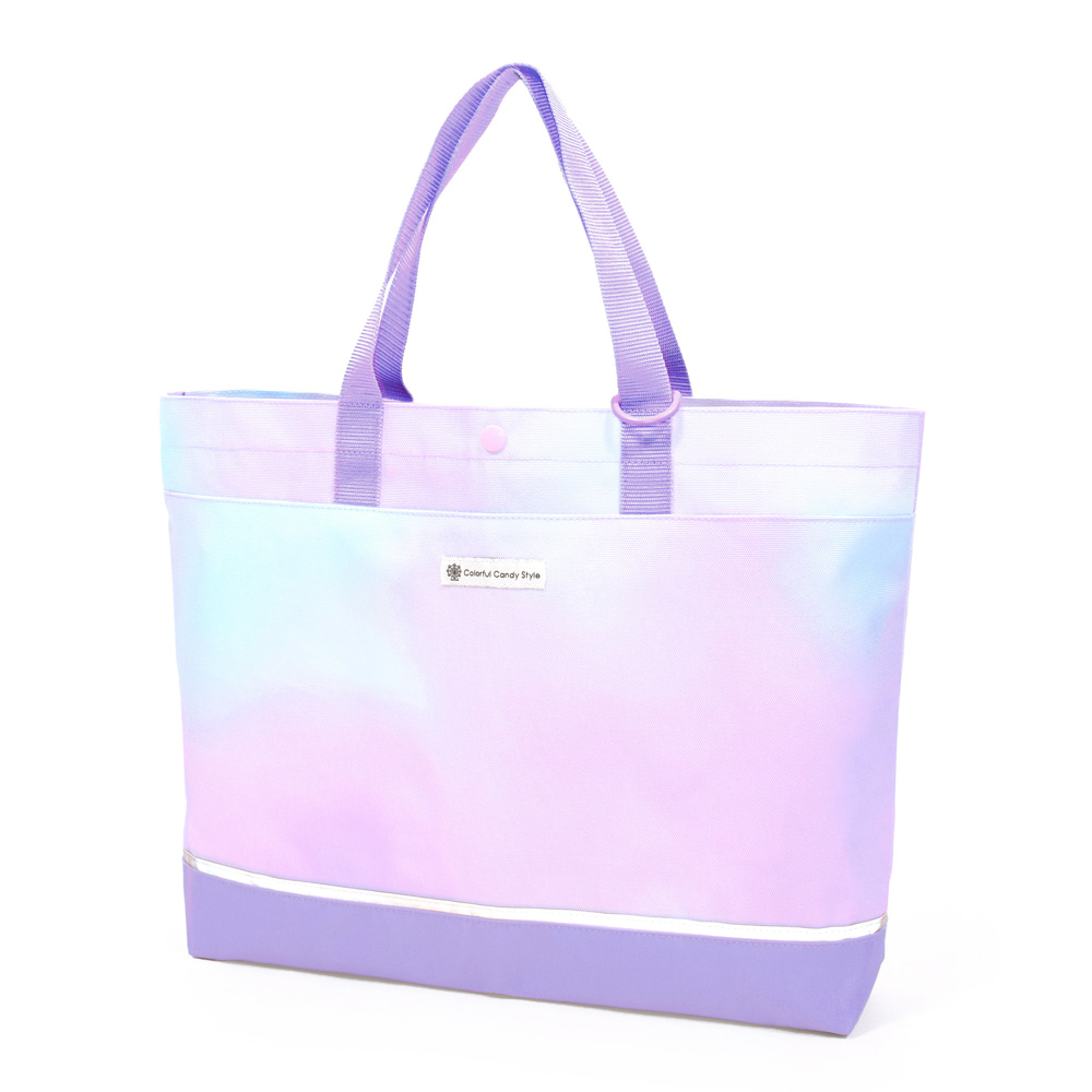 レッスンバッグ 【2026春モデル】 撥水・反射材付き お稽古バッグ トートバッグ おしゃれ かわいい 保育園 小学校 小学生 子供 キッズ 女の子 | COLORFUL CANDY STYLE | 01