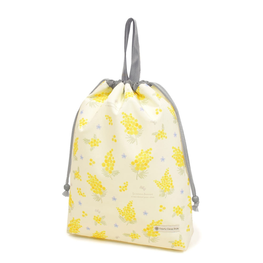 巾着・大 体操服袋 体操着袋 [2026春モデル] 撥水ノーアイロン おしゃれ かわいい 保育園 小学校 小学生 子供 キッズ 女の子 ゆうパケット配送 | COLORFUL CANDY STYLE | 09