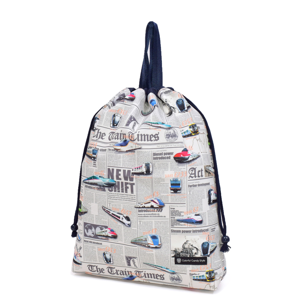 巾着・大 体操服袋 体操着袋 [2026春モデル] 撥水ノーアイロン おしゃれ かっこいい 保育園 小学校 小学生 子供 キッズ 男の子 ゆうパケット配送 | COLORFUL CANDY STYLE | 05