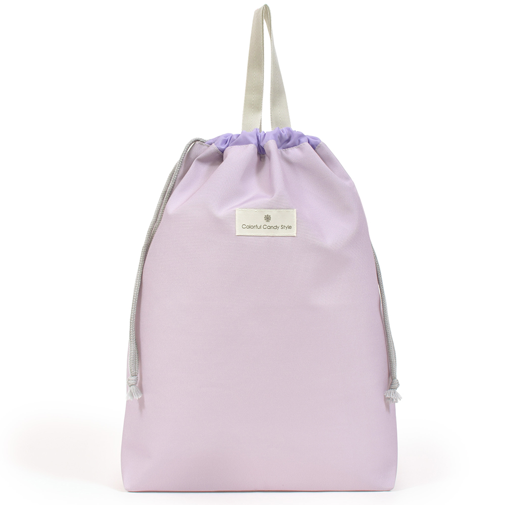 巾着・大 体操服袋 体操着袋 [2026春モデル] 撥水ノーアイロン おしゃれ かわいい 保育園 小学校 小学生 子供 キッズ 女の子 ゆうパケット配送 | COLORFUL CANDY STYLE | 05