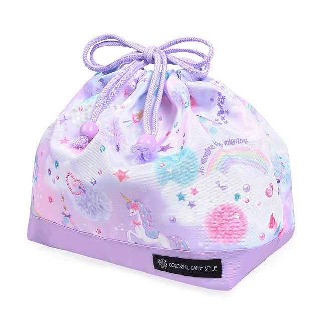 COLORFUL CANDY STYLE 巾着・中 お弁当袋 小物入れ おしゃれ