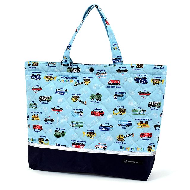 レッスンバッグ キルティング マチ付き お稽古バッグ トートバッグ かわいい 小学生 子供 キッズ 女の子 | COLORFUL CANDY STYLE | 16