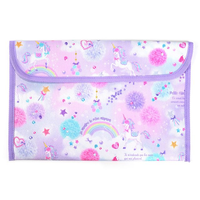 連絡袋 連絡帳ケース 小物入れ B5サイズ おしゃれ かわいい 保育園 小学校 小学生 子供 キッズ 女の子 | COLORFUL CANDY STYLE | 01