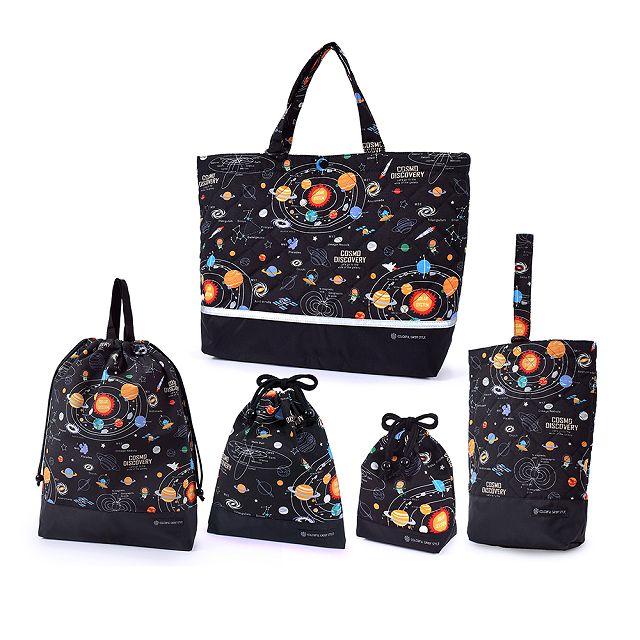 COLORFUL CANDY STYLE 入園入学5点セット レッスンバッグ 巾着