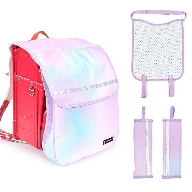 ランドセルカバー 収納ポケット付き ・パッド3点セット 人気ラインナップ カバー パッド 暑さ対策 熱中症対策 汚れにくい 反射 保護 小学生 | COLORFUL CANDY STYLE | 01