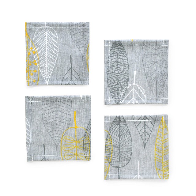 コースター 4枚セット ラミネートタイプ 人気柄ラインナップ 花柄 北欧