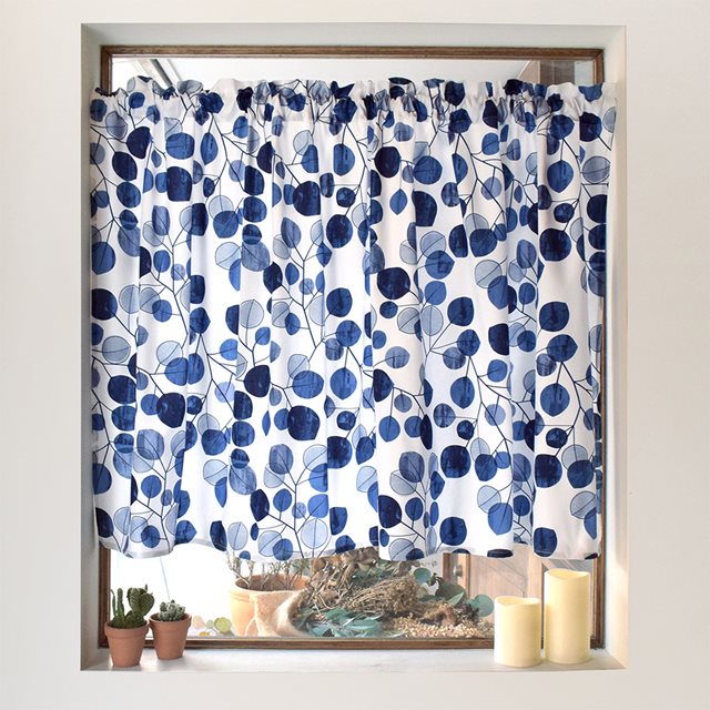 カフェカーテン 綿100% スタンダード 72cm×100cm シンプル おしゃれ 小