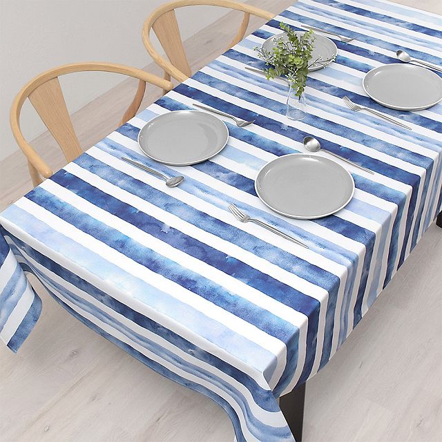 テーブルクロス 142cm×180cm スタンダードタイプ 花柄 北欧 おしゃれ テーブルマット 食卓カバー ダイニングテーブル シンプル カバー 汚れ防止 | ブランド登録なし | 10