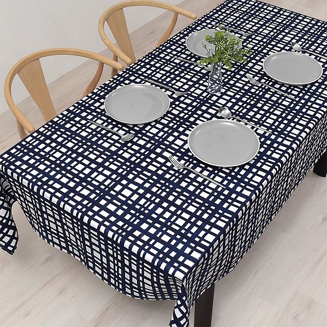 テーブルクロス 142cm×180cm スタンダードタイプ 花柄 北欧 おしゃれ テーブルマット 食卓カバー ダイニングテーブル シンプル カバー 汚れ防止 | ブランド登録なし | 19