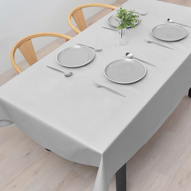 テーブルクロス 140cm×180cm 北欧 防水 撥水 はっ水 ビニール おしゃれ テーブルマット 食卓カバー ダイニングテーブル | ブランド登録なし | 12