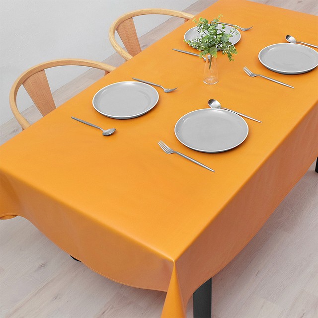 テーブルクロス 140cm×180cm 北欧 防水 撥水 はっ水 ビニール おしゃれ テーブルマット 食卓カバー ダイニングテーブル | ブランド登録なし | 15