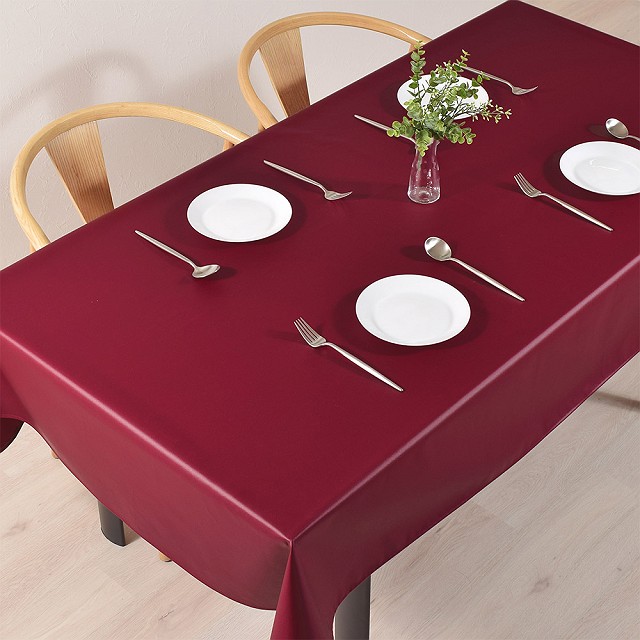 テーブルクロス 140cm×180cm 北欧 防水 撥水 はっ水 ビニール おしゃれ テーブルマット 食卓カバー ダイニングテーブル | ブランド登録なし | 17