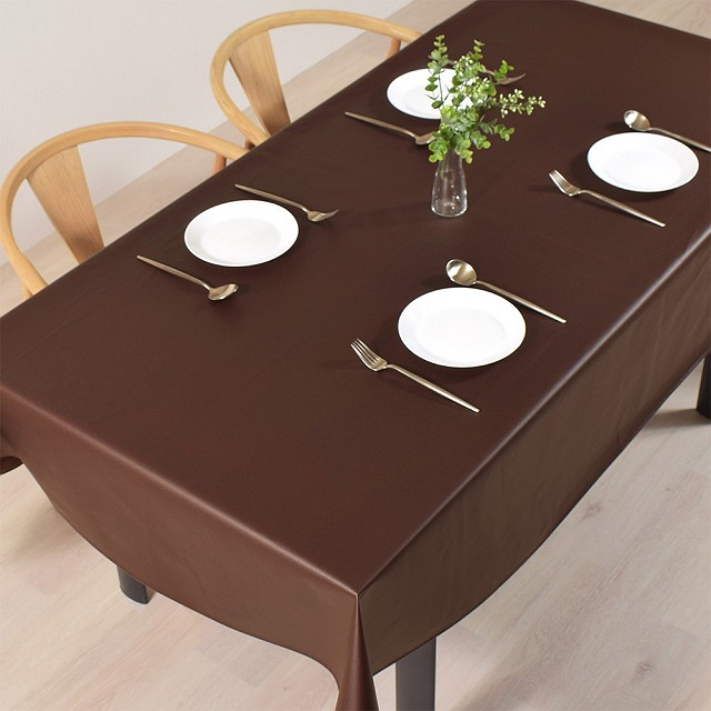テーブルクロス 140cm×180cm 北欧 防水 撥水 はっ水 ビニール おしゃれ テーブルマット 食卓カバー ダイニングテーブル | ブランド登録なし | 13