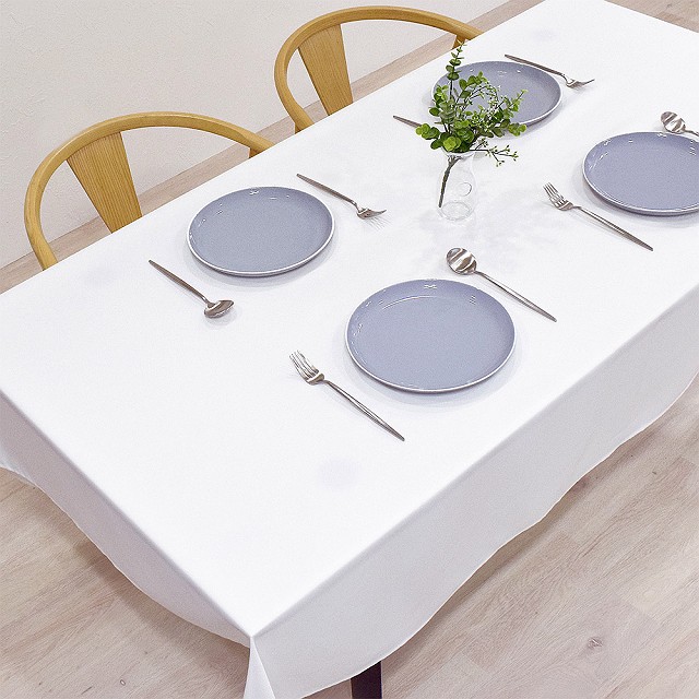 テーブルクロス 140cm×180cm 北欧 防水 撥水 はっ水 ビニール おしゃれ テーブルマット 食卓カバー ダイニングテーブル | ブランド登録なし | 18
