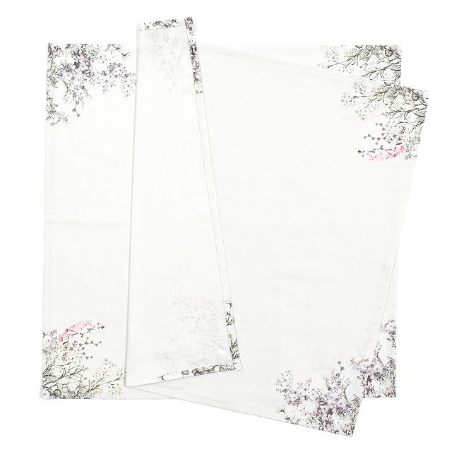 テーブルナプキン／トーション 2枚セット シンプル ひざ掛け キッチン