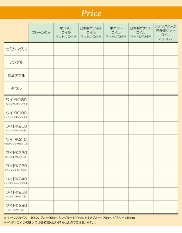 匿名！送料無料！ 親子で寝られる・将来分割できる連結ベッド ベッドフレームのみ ダブル 【DGJ1224580351】(44760円)