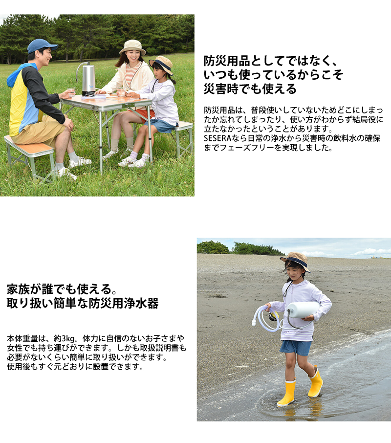 サイテックス フェーズフリー浄水器 SESERA せせら 専用交換