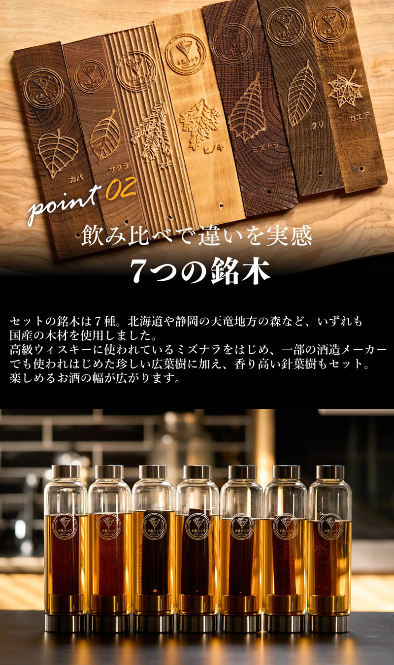 酒熟成キット＃酒ハック 基本セット (送料無料) 樽熟成酒 樽熟成 酒