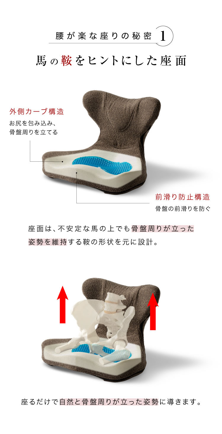 馬具マットプレミアムアドバンス (送料無料) 骨盤 姿勢 補正 猫背
