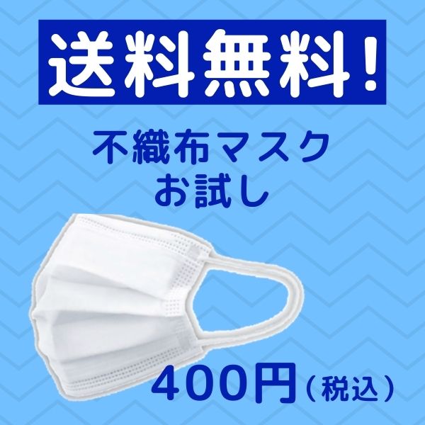 CCT ONLINE STOREの「【送料無料】　せんいメーカー（JNC）が作った不織布マスク 400円（税込）♪」のクーポン