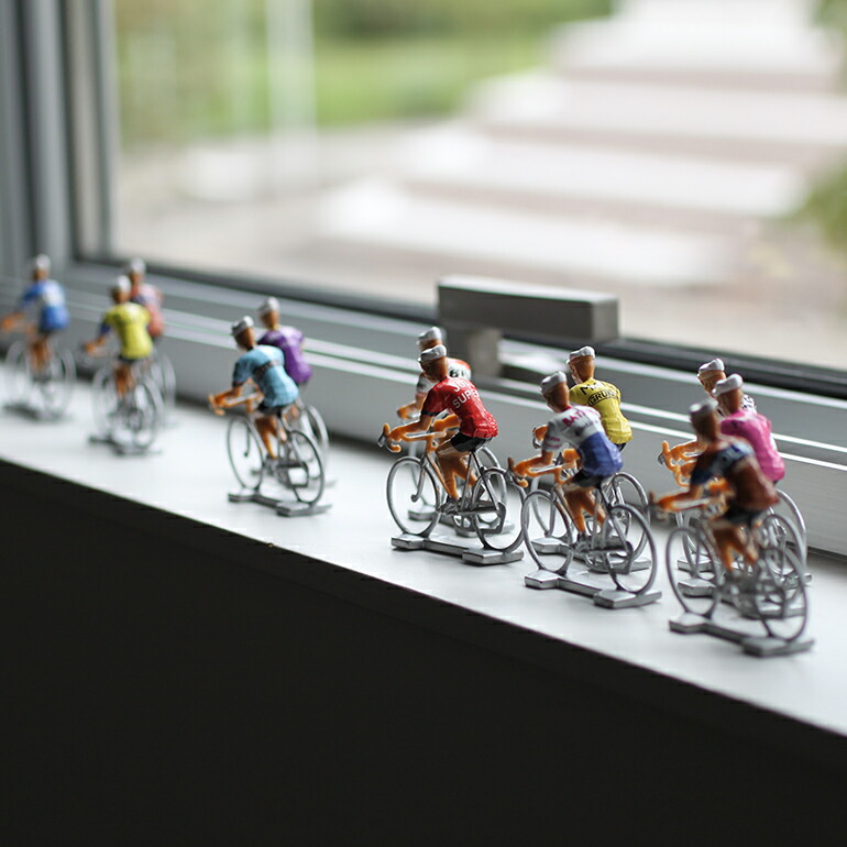美品　ツールドフランスフェーブ　コンプリートセット　陶器ガレット置物　自転車競技 ant2843_5.jpg