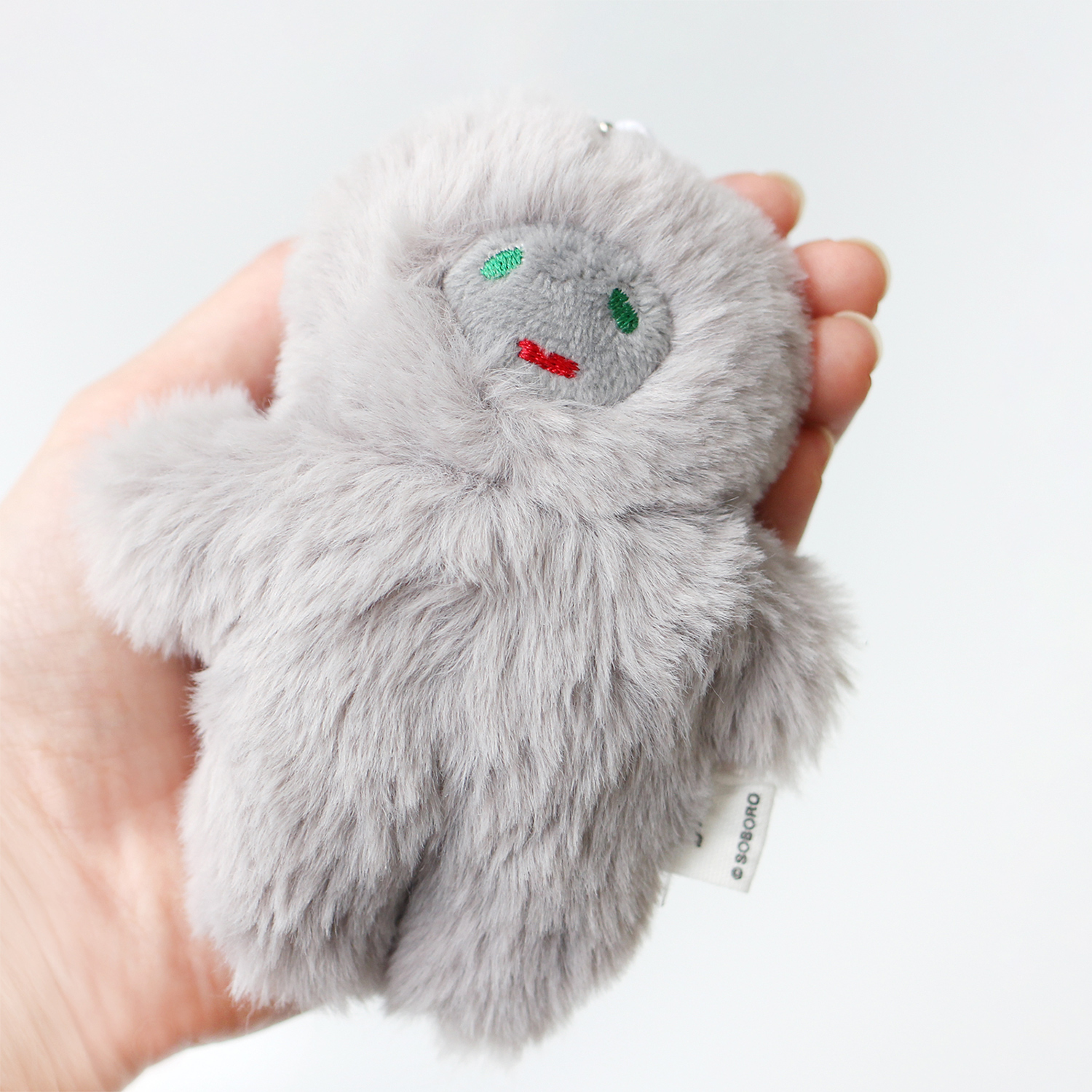 キーホルダー ぬいぐるみ おしゃれ CLASKA クラスカ そぼろのぬいぐるみ バッグチャーム (イエティ/ビッグフット/黒猫) | MAMBO | 01