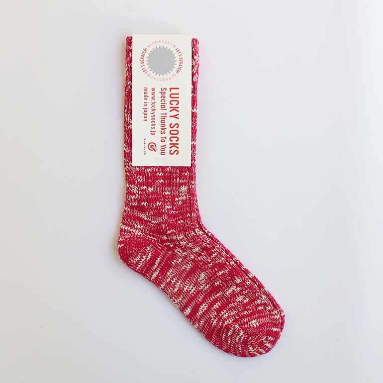 靴下 ソックス レディース メンズ ラッキーソックス ミックス リブ ソックス LUCKY SOCKS 当たりくじ付き | LUCKY SOCKS | 04