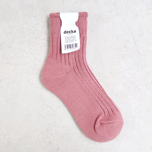 靴下 リブソックス ショート Low Gauge Rib Socks/Short Length デカ...