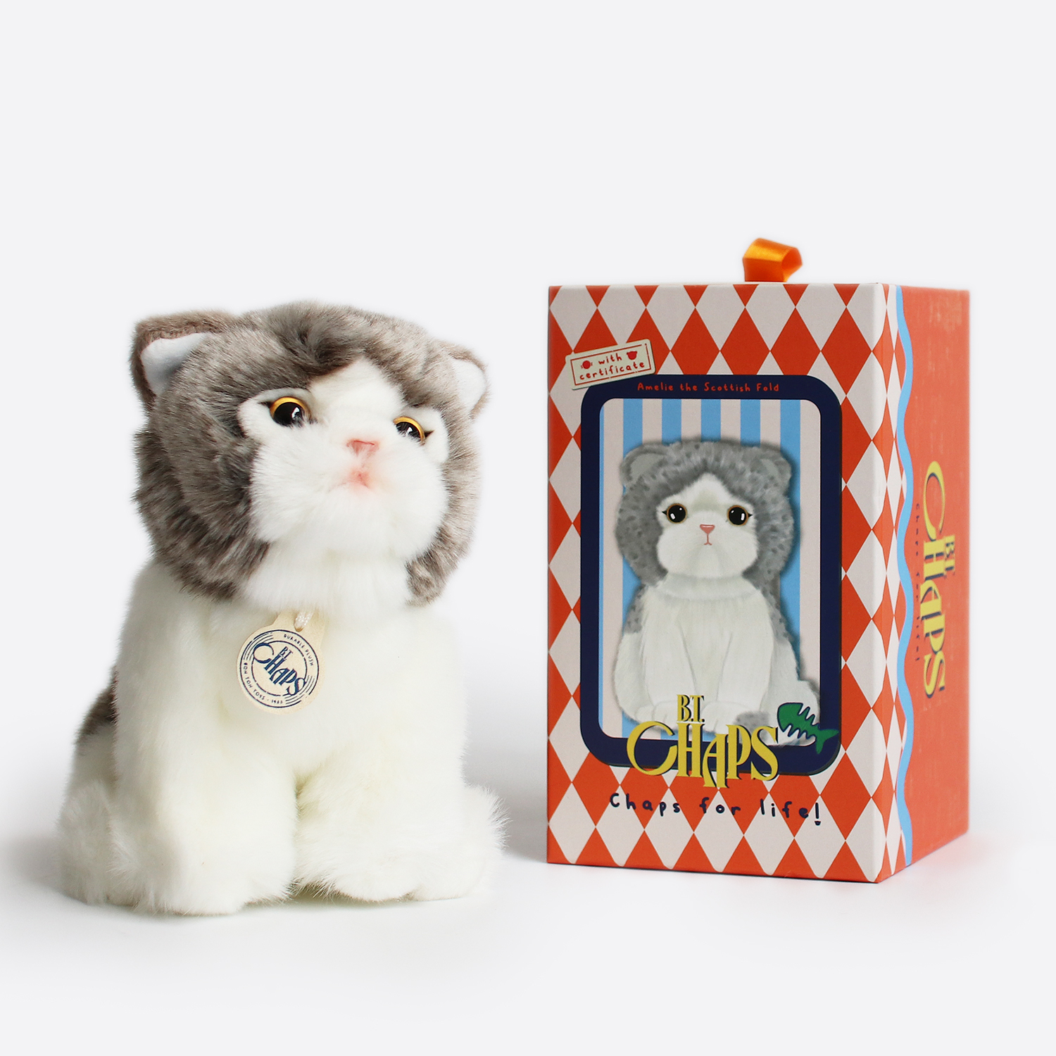 ぬいぐるみ ネコ イヌ ブリティッシュショートヘア