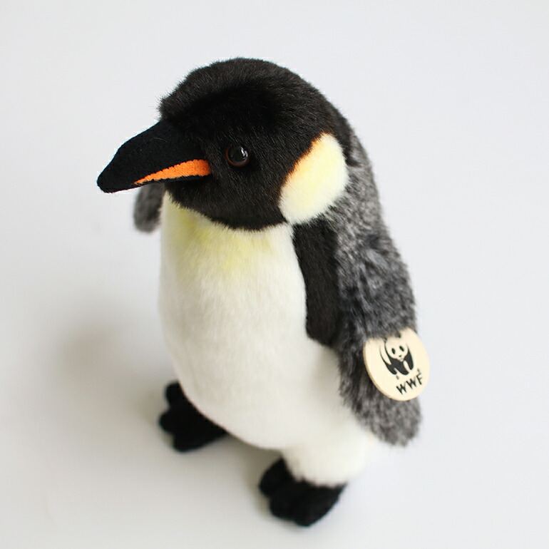 ぬいぐるみ ペンギン 皇帝ペンギン WWF ハンドメイド 寄付 動物