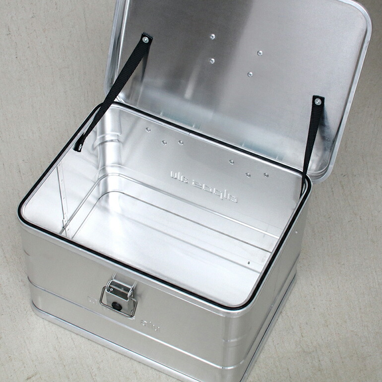 アルミコンテナ 収納 ボックス 29L フタ 持ち手付き ガレージ アウトドア ヨーロッパ ALPOS アルポス ALUMINUM CONTAINER  WITH LID (シルバー) XSサイズ : int2302silverxs : CDC GENERAL STORE - 通販 -  Yahoo!ショッピング