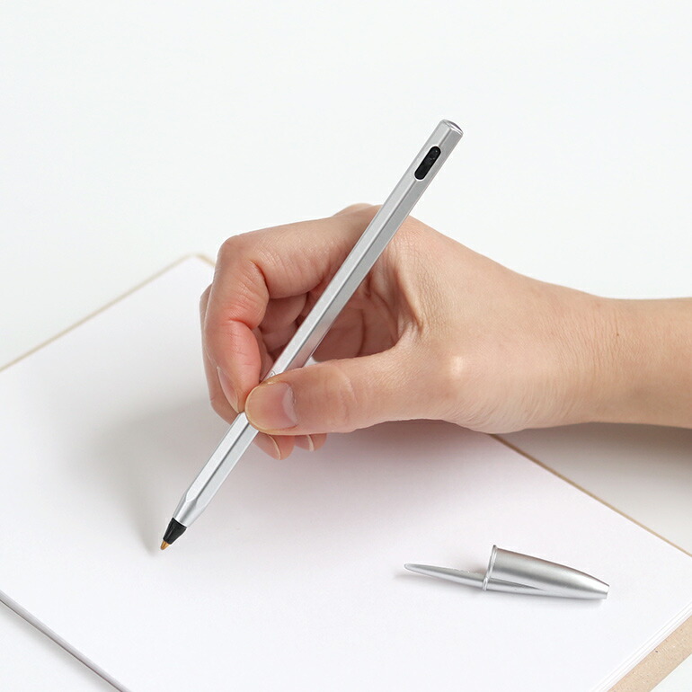 BIC（ビック） ボールペン アルミ シルバー 六角軸 替え芯付き