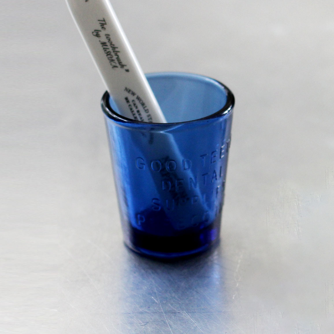 歯ブラシ立 ガラス シンプル インテリア プエブコ PUEBCO デンタルトゥースブラシスタンド DENTAL TOOTHBRUSH STAND | PUEBCO | 02