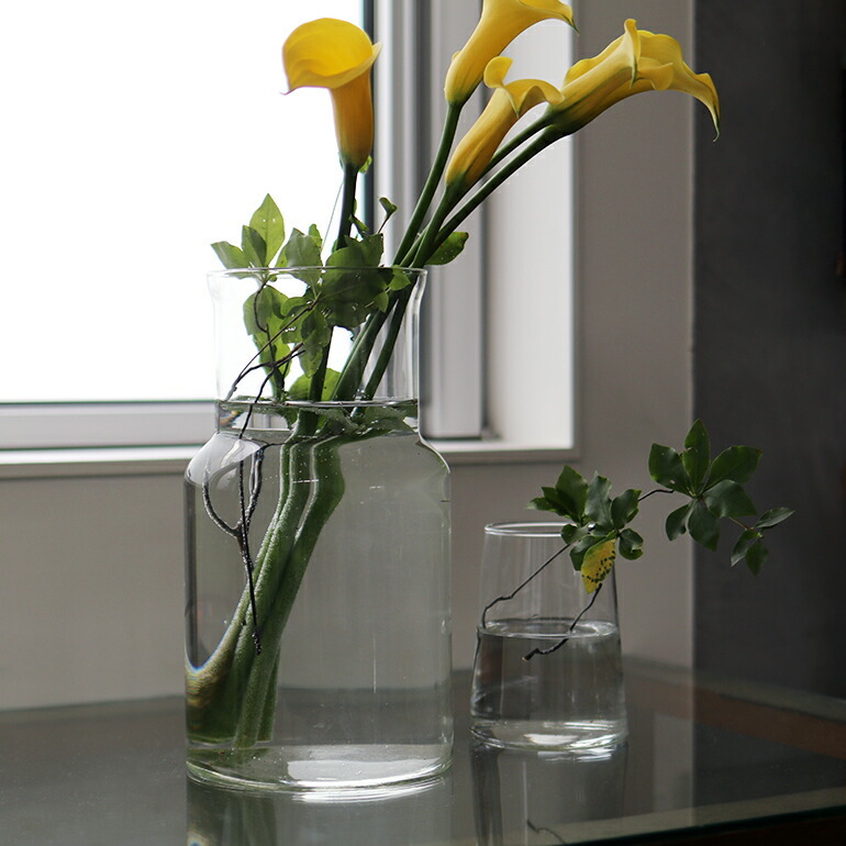 花器 花瓶 吹きガラス インテリア シンプル おしゃれ shesay 志成販売