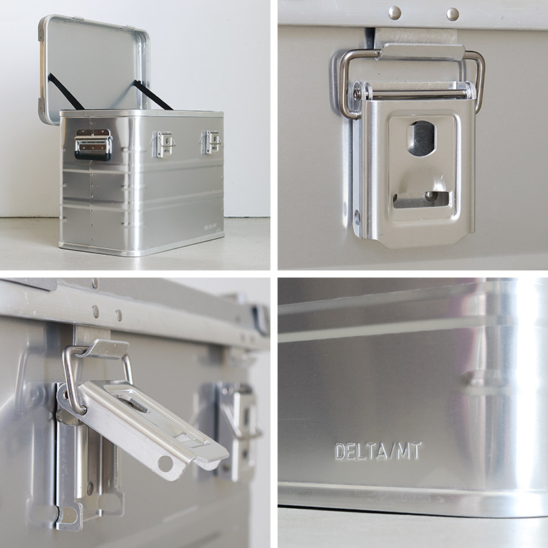 アルミコンテナ デルタ エムティ DELTA/MT ExtremeX 60 シルバー 50L