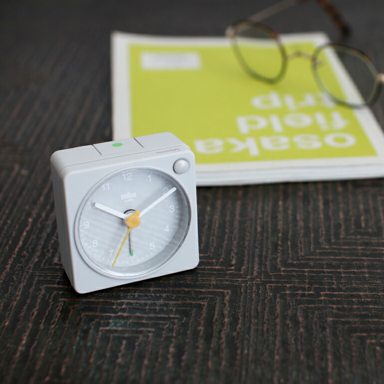 BRAUN（ブラウン） 時計 置き時計 おしゃれ シンプル アナログ