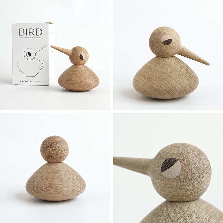 ARCHITECTMADE（アーキテクトメイド） オブジェ 置物 鳥 木製 北欧 
