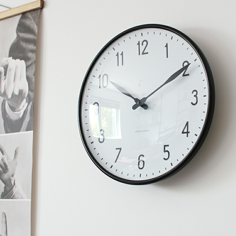 ARNE JACOBSEN アルネ ヤコブセン 時計 壁掛け シンプル ARNE JACOBSEN アルネ ヤコブセン 時計 壁掛け シンプル