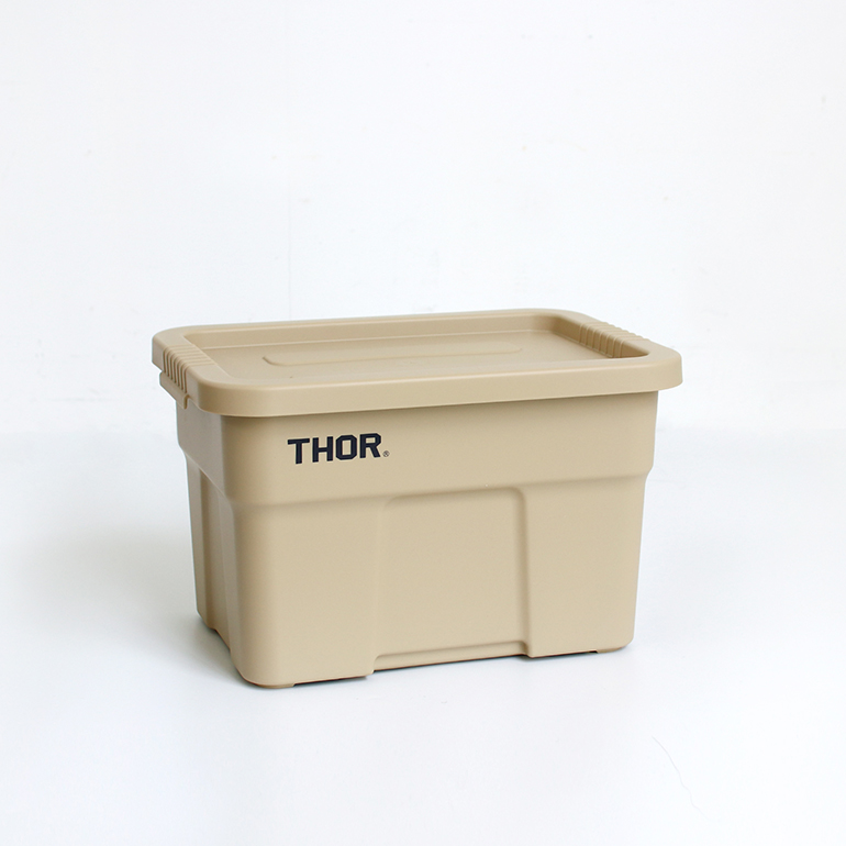 コンテナ 収納ボックス フタ付き THOR ソー スタッキング 屋内 屋外 ハンドル付き Large Totes With Lid DC 22L TRUST｜cdcstores｜03