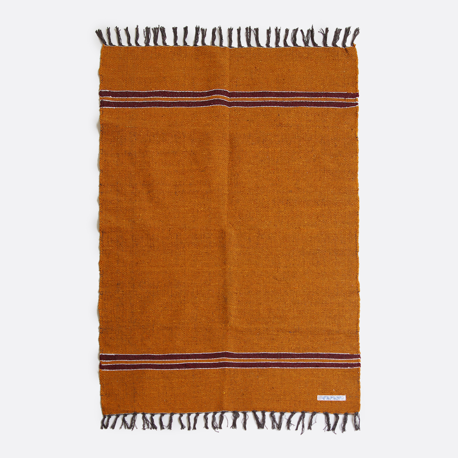 ラグ マット 170  おしゃれ インド ハンドメイド PUEBCO プエブコ カレッジ ラグ ライン | PUEBCO | 02