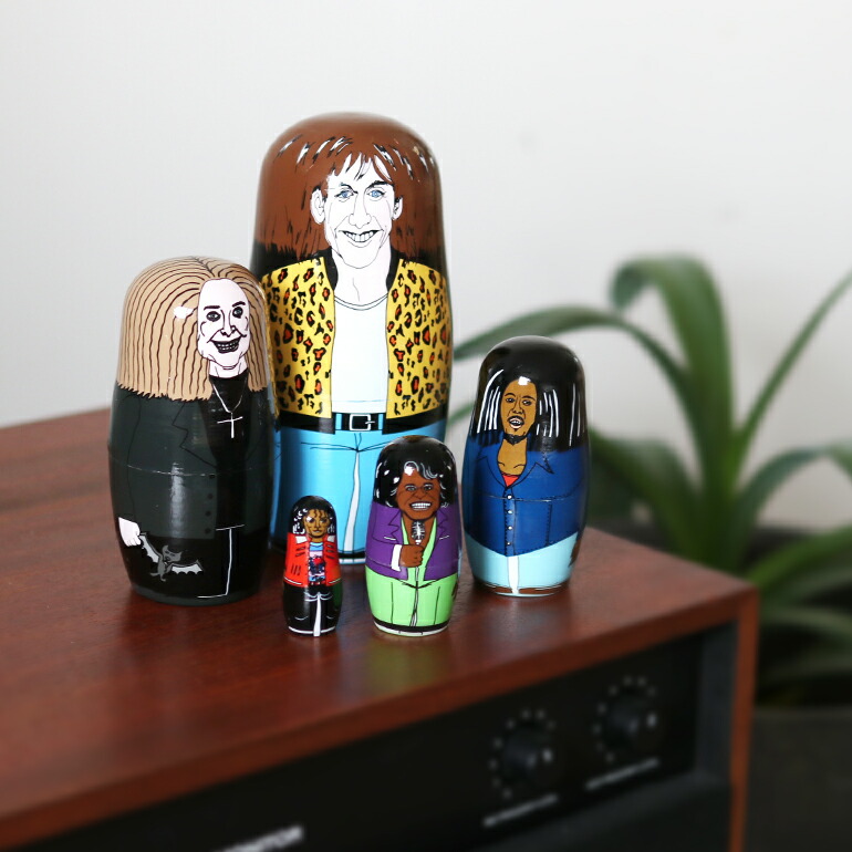 DETAIL マトリョーシカ ミュージシャン Music Legends イギー