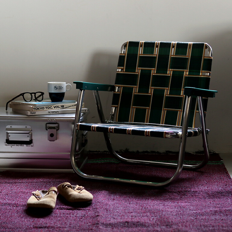 Lawn Chair 折りたたみ チェア 椅子 屋外 アウトドア USA製 LAWN