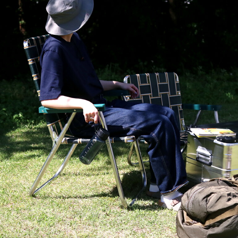 LAWN CHAIR ローンチェア PFS 4 LAWN CHAIR - LOW BACK BEACH CHAIR | Metal Products,Chair